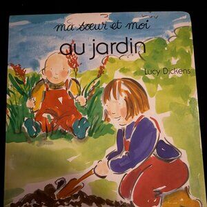 Ma soeur et moi au jardin Paperback Book